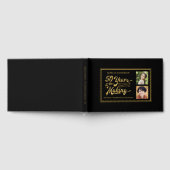 50e verjaardag Dan en nu Foto's Black Gold Gastenboek (Volledig)