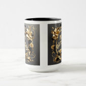 50e verjaardag Elegant Chic Cheers tot 50 jaar Mok (Midden)