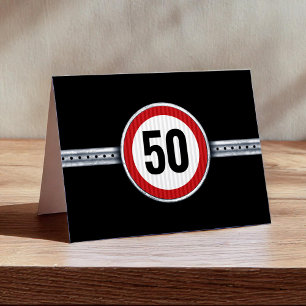 50e verjaardag - ELKE LEEFTIJD Bedankkaart