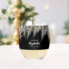 50e verjaardag Favor Drinkware Set Wijnglas Zonder Voet