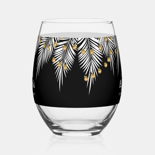 50e verjaardag Favor Drinkware Set Wijnglas Zonder Voet (Links)