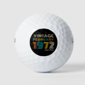  50e verjaardag februari 1972 golfballen (Voorkant)