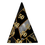 50e verjaardag feesthoedjes (Rechts)