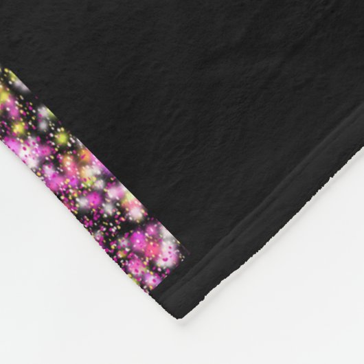 50e verjaardag fleece deken (Hoek)