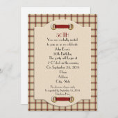 50e verjaardag formele uitnodiging tot het indiene (Voorkant / Achterkant)