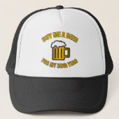 50e verjaardag Funny Beer Trucker Pet (Voorkant)
