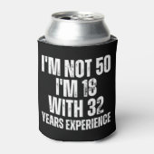 50e verjaardag Funny Blikjeskoeler (Blikje Voorkant)