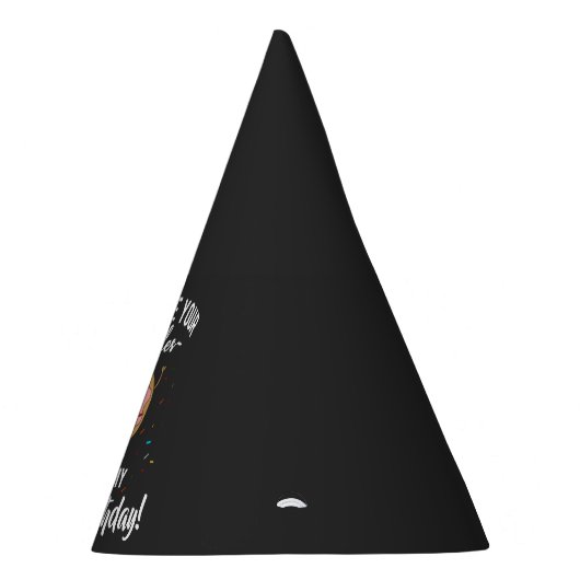 50e verjaardag Funny Donut 50 jaar oude partij Feesthoedjes (Rechts)