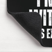 50e verjaardag Funny Muismat (Hoek)