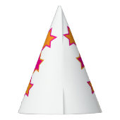 50e verjaardag gepersonaliseerde foto ster naam pe feesthoedjes (Achterkant)