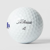 50e verjaardag Gepersonaliseerde Titleist Pro V1 I Golfballen (Logo)