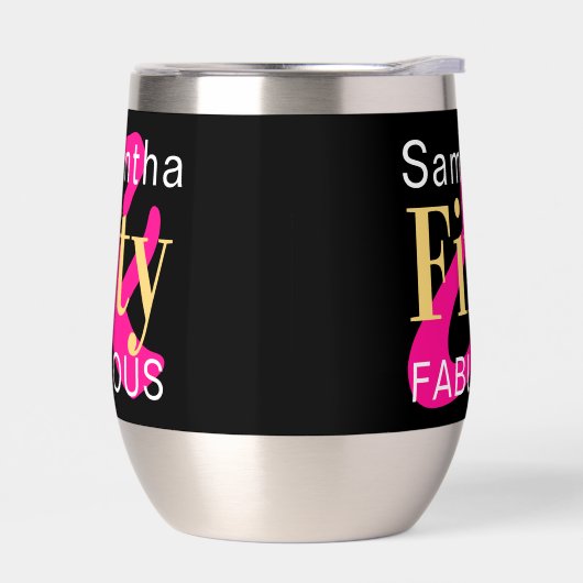 50e verjaardag gepersonaliseerde vijftig fabelacht (Links)