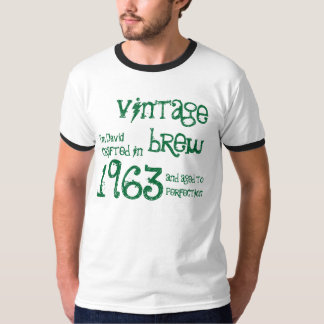 50e verjaardag Gift 1963  Brew T-shirt