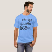 50e verjaardag Gift 1965  Brew G232A T-shirt (Voorkant volledig)