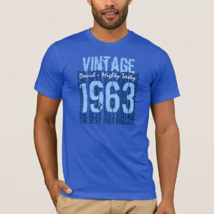 50e verjaardag Gift Best 1963  V003 T-shirt