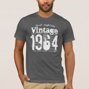 50e verjaardag Gift Best 1964  V004 T-shirt