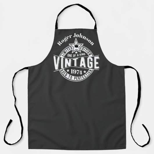 50e verjaardag Gift  verouderd tot perfectie Schort (Voorkant)