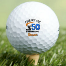 50e verjaardag golfballen 50 jaar grappig cadeau b