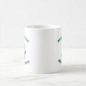 50e verjaardag Golfer Gag Gift Koffiemok (Center)