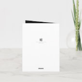 50e verjaardag gouden gepersonaliseerde groet kaart (Achterkant)