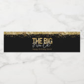 50e verjaardag Grote Vijf OH-flaconetiket Waterfles Etiket (Enkel label)