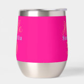 50e verjaardag Hello 50 Heet roze feest (Links)