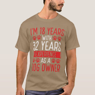50e verjaardag Hond Hond Mama Hond Papa 50 jaar ou T-shirt