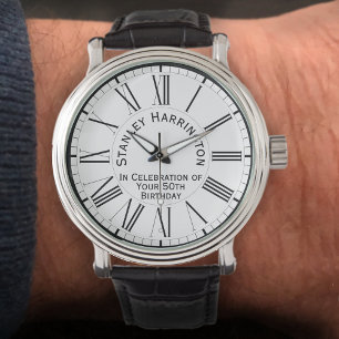 50e verjaardag horloge