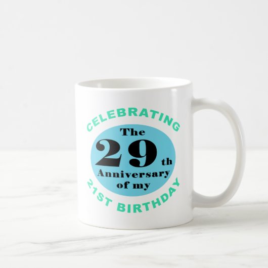 50e verjaardag Humor Koffiemok (Rechts)