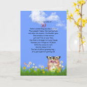 50e verjaardag humor op ouder worden kaart (Gele Bloem)