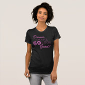 50e verjaardag Humor T-shirt (Voorkant volledig)