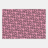 50e verjaardag inpakken papieren vellen (Voorkant)