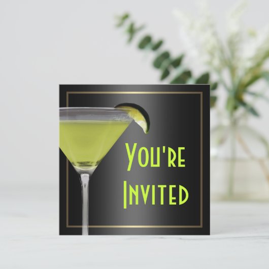 50e verjaardag kaart (Staand voorkant)