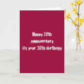 50e verjaardag kaart (Gele Bloem)