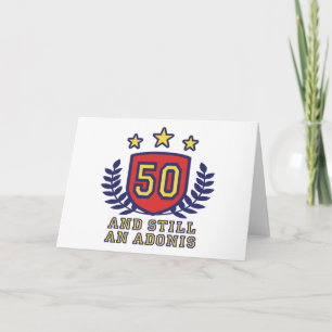 50e verjaardag kaart