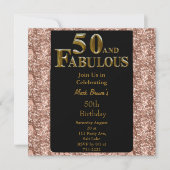 50e verjaardag kaart (Voorkant)