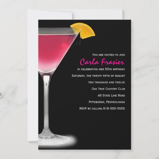 50e verjaardag kaart (Voorkant)