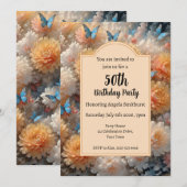 50e verjaardag kaart (Voorkant / Achterkant)