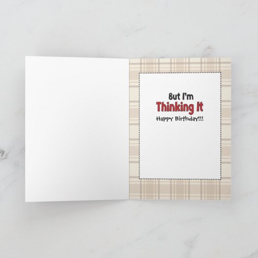 50e verjaardag Kaart voor Man - Funny (Binnen)