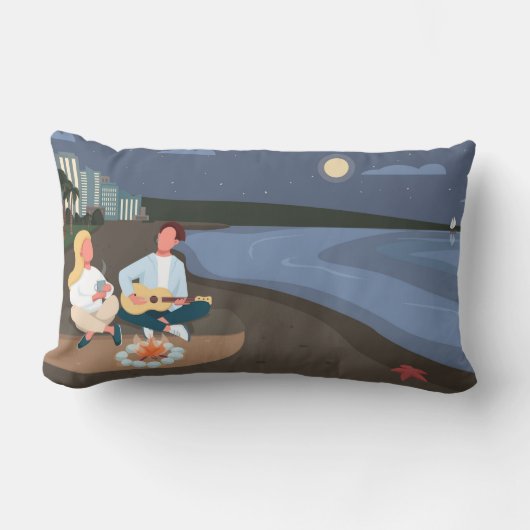 50e verjaardag Keepomwille Pillow Kussen (Voorkant)