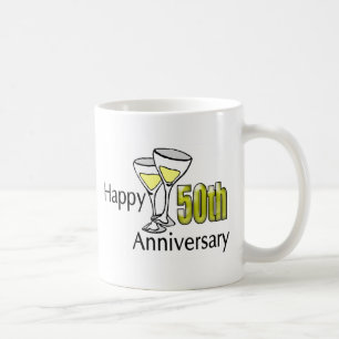 50e verjaardag koffiemok