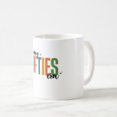 50e verjaardag koffiemok (Voorkant rechts)