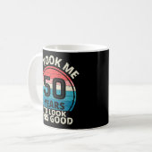 50E VERJAARDAG KOFFIEMOK (Voorkant links)