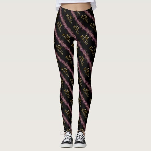 50e verjaardag leggings (Voorkant)