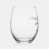 50e verjaardag Limited Edition 1974 Wijnglas Zonder Voet (Rechts)