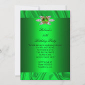 50e verjaardag Linggroene diamant Afbeelding Kaart (Achterkant)