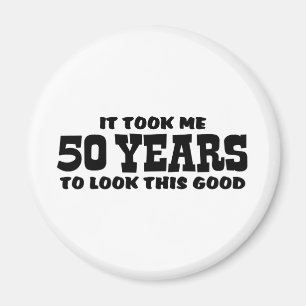 50e verjaardag magneet