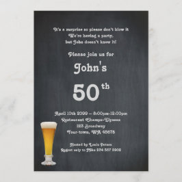 50e, Verjaardag Man, Party Man, elke leeftijd, sch Kaart