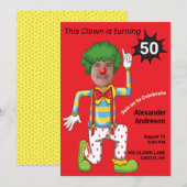 50e verjaardag Mannen Funny Clown Epic New Amazing Kaart (Voorkant / Achterkant)