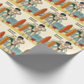 50e Verjaardag 💪🤣 Mannen Grappige Bodybuilder Sp Cadeaupapier (Hoek)